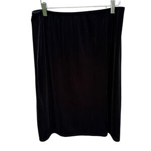 Fashion Bug | Velvet Y2K Large Midi Skirt Whimsigoth
